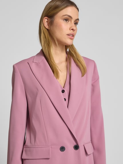 SWING Blazer met reverskraag Rosé - 3