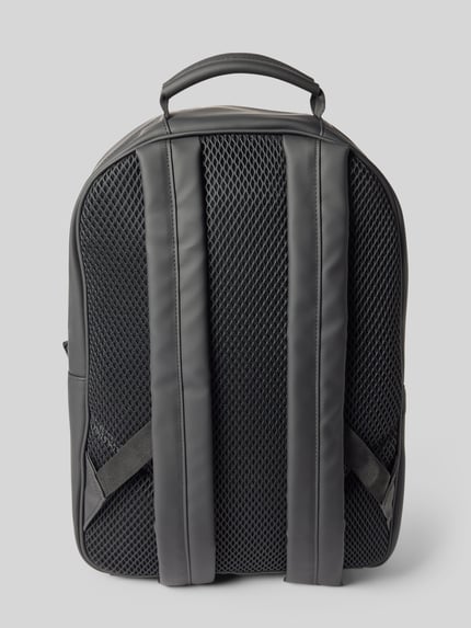 Rains Plecak z imitacji skóry BLACK 4