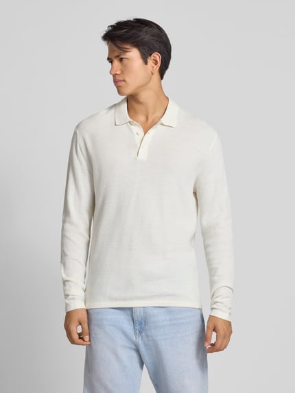 JACK & JONES Strickpullover mit Kentkragen Offwhite 4