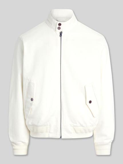 Polo Ralph Lauren regular fit blouson van puur katoen Wit - 2