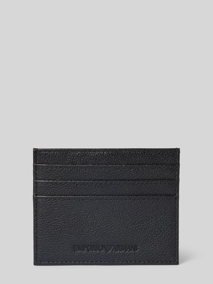 Emporio Armani Kartenetui mit Label-Detail Black 2