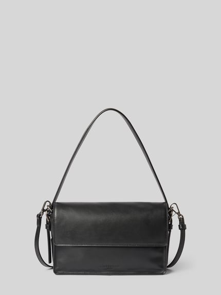 Umhängetasche aus Leder mit Logo-Prägung Modell 'AUDREY' Shop The Look MANNEQUINE
