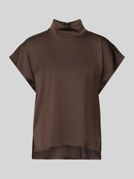 Blousetop met opstaande kraag model 'ALARIA' Shop The Look MANNEQUINE