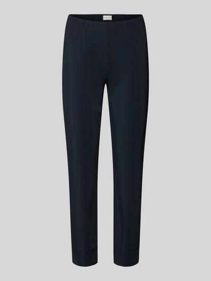Produktfoto, spodnie materiałowe z mieszanki bawełny, krój slim fit, elastyczny pas, model 'SABRINA' od SEDUCTIVE