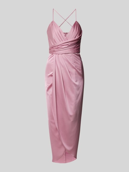 V by Vera Mont Avondjurk in wikkellook Roze - 2