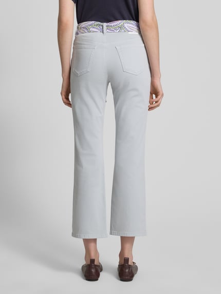 Marc Cain broek met strikceintuur Lichtblauw - 5