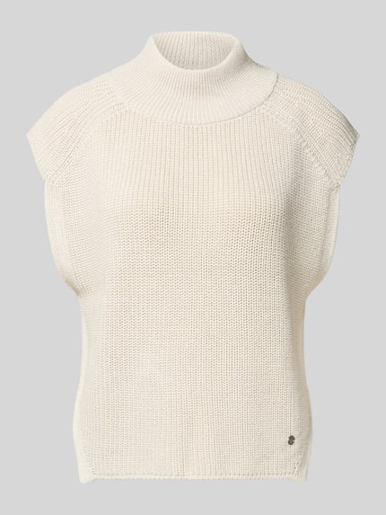 monari Spencer met labeldetail Ecru - 2