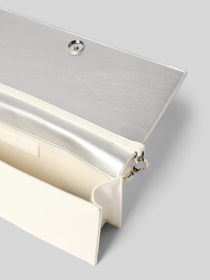 Valentino Bags Umhängetasche mit Label-Detail Modell 'STEFANY' Weiss 4