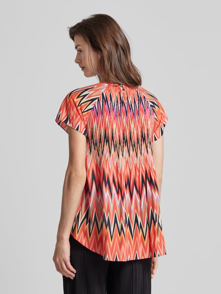 Betty Barclay T-Shirt mit Allover-Muster Rot 5