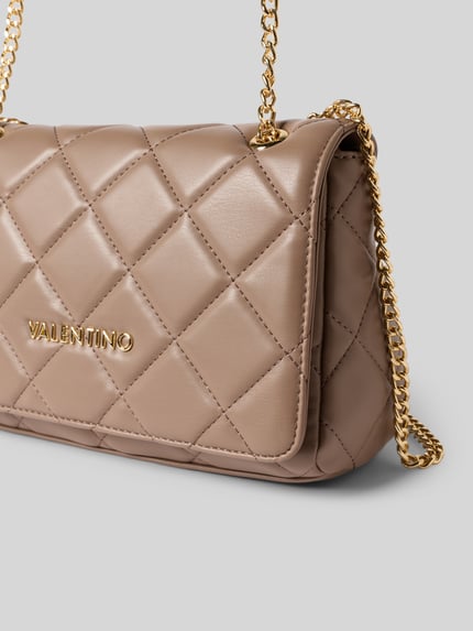 Valentino Bags Handtas met labeldetail, model 'OCARINA' Taupe - 2