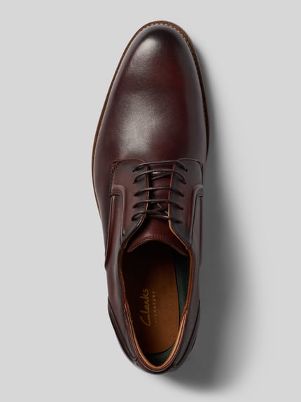 Clarks Derby Schnürschuh aus Rindsnappa Dunkelbraun 3
