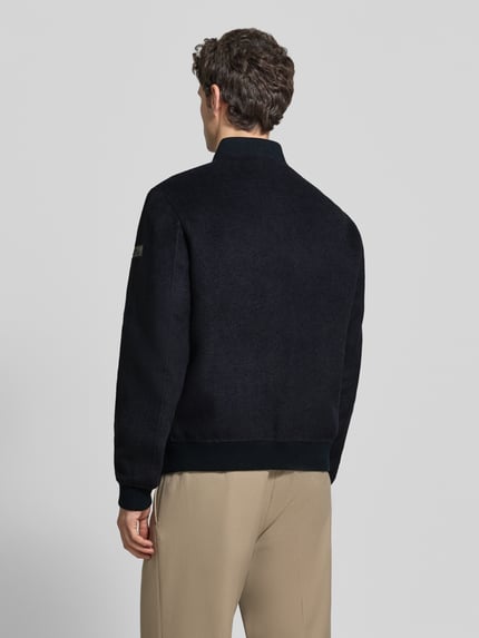 Fynch-Hatton Regular Fit Bomberjacke mit Zweiwege-Reißverschluss Marine 5