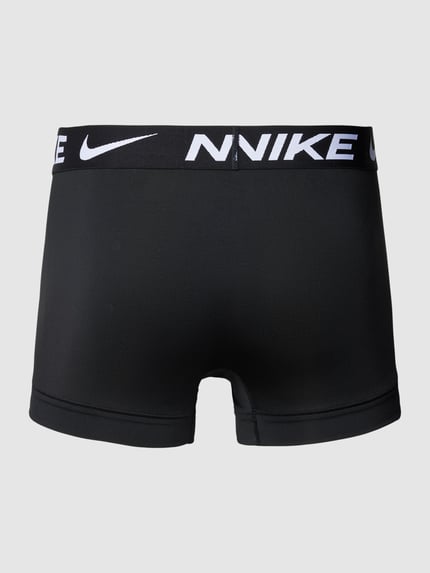 Nike Trunks mit elastischem Logo-Bund im 3er-Pack Black 3