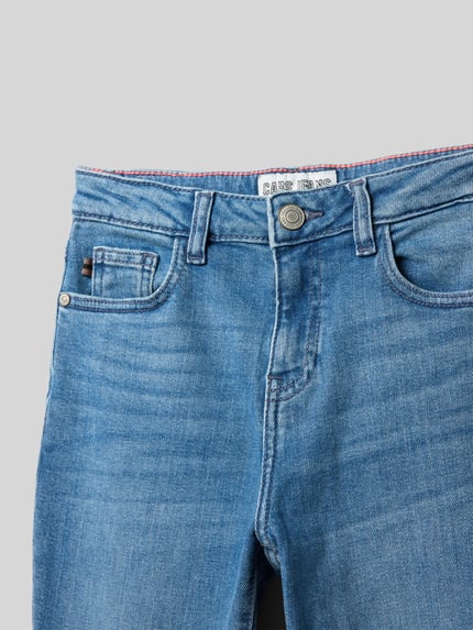 Cars Jeans Jeans met steekzakken, model 'ISALIE' Blauw - 2