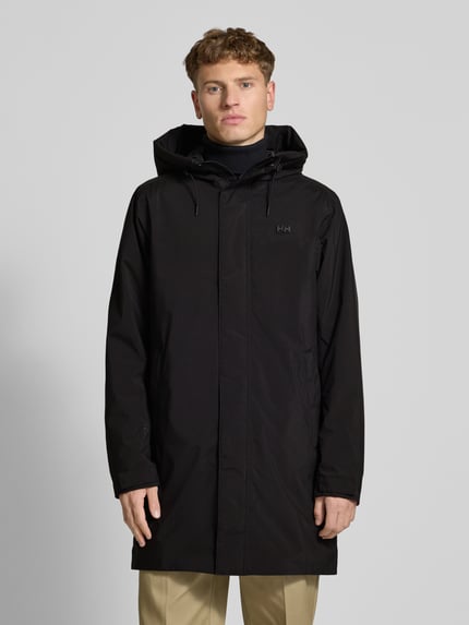 Helly Hansen Regular Fit Mantel mit Kapuze Modell 'Munich' Black 4