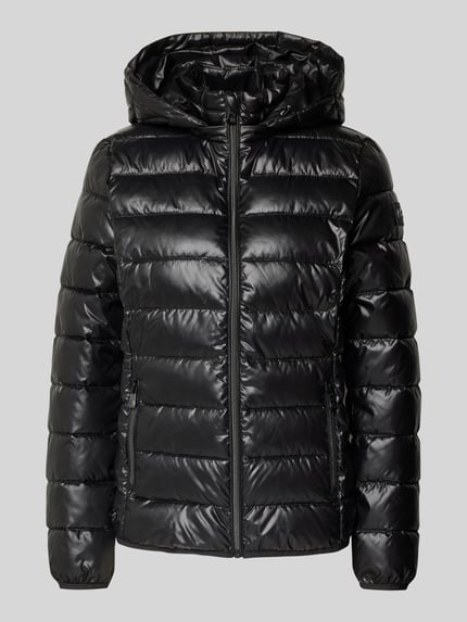 regular fit gewatteerd jack met capuchon Shop The Look MANNEQUINE