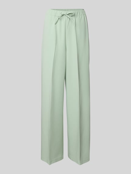Tom Tailor Denim Loose Fit Wide Leg Paperbag Hose Hose mit Tunnelzug Schilf 2