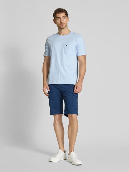 Tommy Hilfiger T-shirt o kroju regular fit z czystej bawełny Jasnoniebieski 1