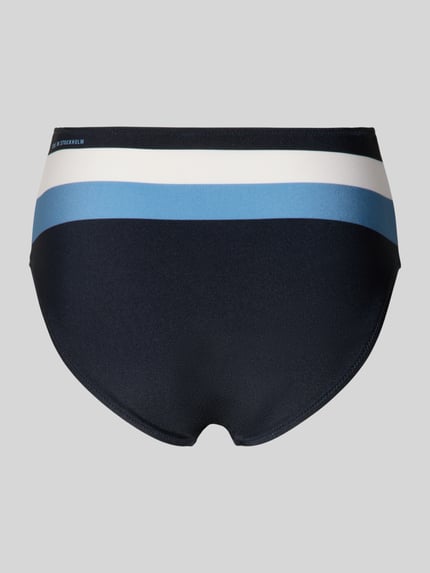 Marc O'Polo Majtki bikini z nadrukiem na całej powierzchni Ciemnoniebieski 3