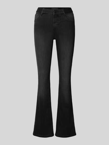 ANGELS Bootcut-Jeans aus Baumwoll-Mix Modell 'LENI' Anthrazit 2