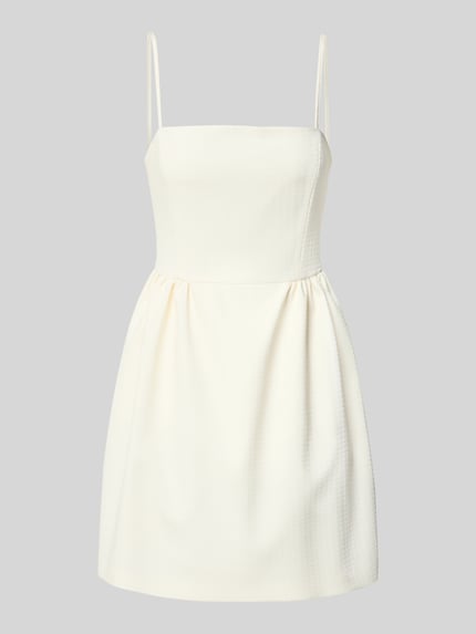 HUGO Tailliertes Cocktailkleid mit Viskose-Anteil Modell 'Kejani' Offwhite 2