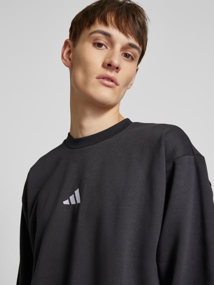 adidas Sportswear Bluza z wyhaftowanym logo Czarny 3