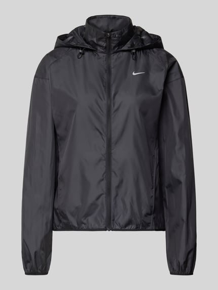 Trainingsjacke mit Logo-Print Modell 'Tempo' Shop The Look MANNEQUINE
