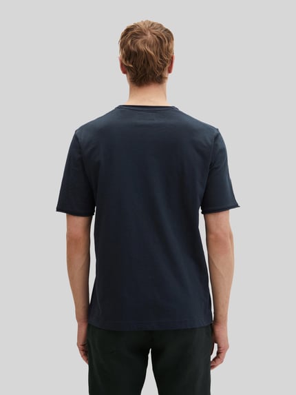 Marc O'Polo Regular Fit T-Shirt aus reiner Baumwolle Marine 5