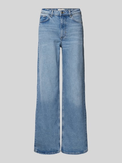 ONLY Baggy fit jeans van katoenmix, model 'BAGGY' Jeansblauw - 2