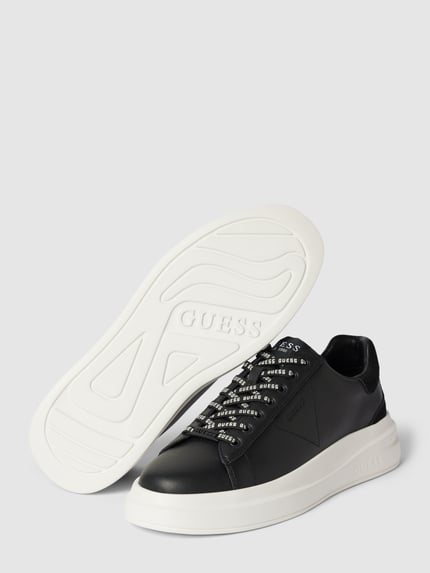 GUESS Sneaker mit Schnürverschluss Modell 'ELBA' Black 4