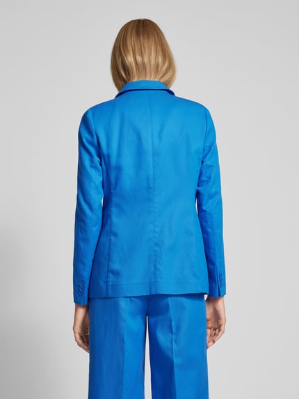 MORE & MORE Blazer met reverskraag Koningsblauw - 5