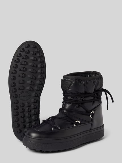 GANT Schnürstiefel mit Label-Detail Black 4