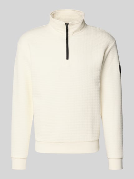Tom Tailor Denim Regular fit schipperstrui van katoenmix Offwhite - 2