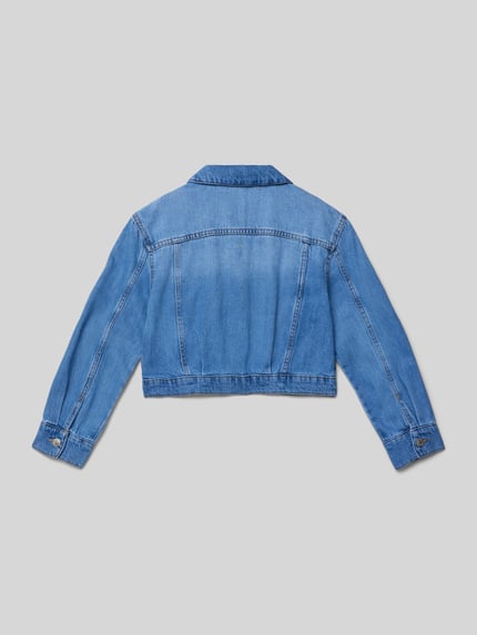 ONLY Kort jeansjack van zuiver katoen, model 'LUMI' Blauw - 3