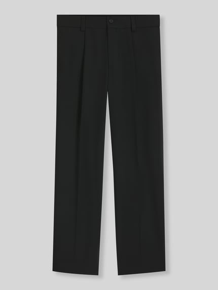 HUGO Modern Fit Anzughose mit Viskose-Anteil Modell 'Flips251X' Black 2