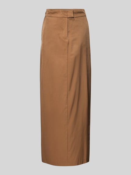 Christian Berg Woman Selection Maxirok met deelnaad Lichtbruin - 2