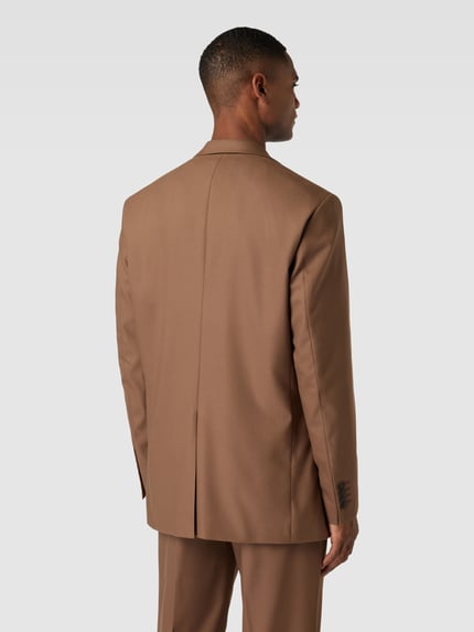Selected Regular fit 1-knoop colbert met wol Model 'SKYE' Camel - 5