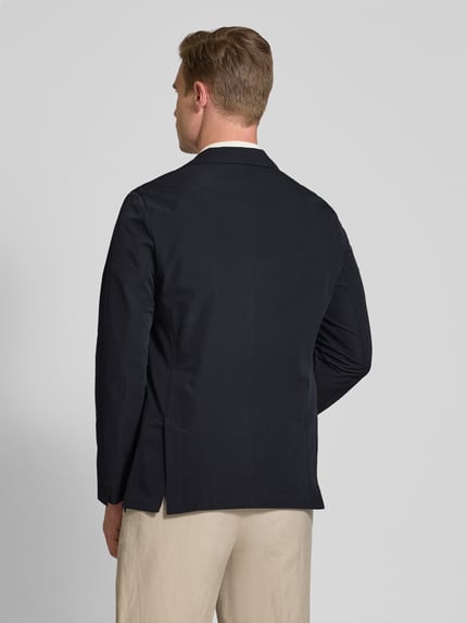Tommy Hilfiger Marynarka do garnituru o kroju regular fit z fakturowanego materiału Granatowy 5