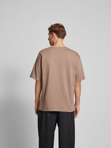 WON HUNDRED T-shirt z wyhaftowanym logo Beżowy 5