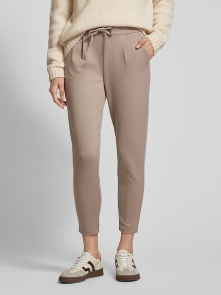 ICHI Sweatpants mit elastischem Bund Modell 'KATE' Hellbraun 4