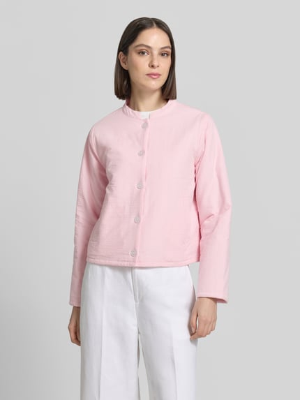 LOLLYS LAUNDRY Jacke mit Stehkragen Modell 'Emilia' Rosa 4