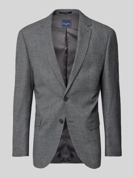 Comfort fit colbert met viscose Shop The Look MANNEQUINE