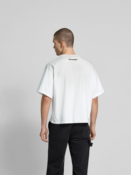 WON HUNDRED Oversized T-Shirt aus Baumwolle Weiss 5