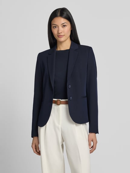 Christian Berg Woman Selection Blazer mit Leistentaschen und Reverskragen Marine 4