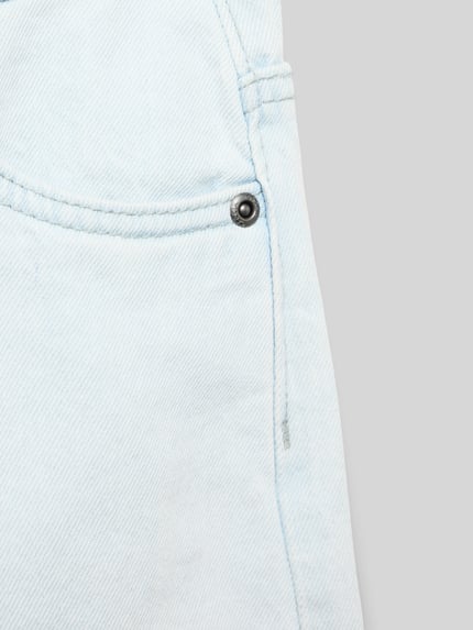 Garcia Bermuda in 5-pocketmodel met labeldetails Lichtblauw - 2