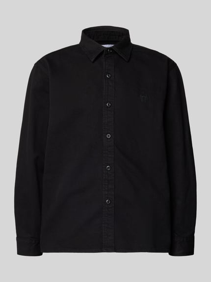Edwin Regular Fit Freizeithemd mit Kentkragen Modell 'SEBASTIAN' Black 2