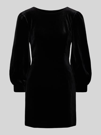 Forever New Mini-jurk met ballonmouwen Zwart - 2
