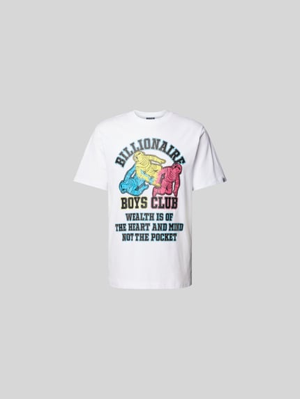 T-shirt met statementprint Shop The Look MANNEQUINE