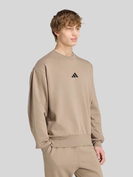 adidas Sportswear relaxed fit sweatshirt van katoenmix Kaki - 4