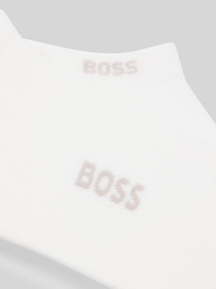 BOSS Voeties van viscosemix model 'CHRIS' Wit - 3